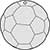 Plain Top Hole Image Sports Equipment Foot Ball