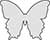 Plain Image Simple Butterfly Style D