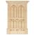 Main Image White No Hole Image Door Georgian Style A