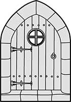 Door Gothic Style B Main Image
