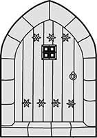 Door Gothic Style C Main Image