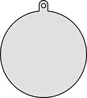 Bauble Round Plain Main Image