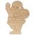 Main Image White No Hole Image Farther Christmas with a Sack