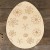 Main Image Easter Egg with Garden Flower Patten