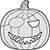Main Image Halloween Pumpkin Pirate Face