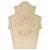 Main Image White No Hole Image Grave Stone Fancy Skull