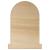 Main Image White No Hole Image Grave Stone Rounded Plain