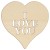 Main Image White No Hole Image Heart I Love You