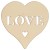 Main Image White No Hole Image Heart Love small Hearts