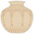 Main Image White No Hole Image Jardinieres Rounded Plant Vase