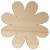 Main Image White No Hole Image Daisy Plain Simple