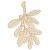 Main Image White No Hole Image Mistletoe with Leaves Stem