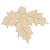 Main Image White No Hole Image Holly Leaves & Berries