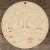 Image TH  Crucifixion Image Disk Three Plain Crosses