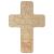 Main Image White No Hole Image Cross with a Crucifixion Design