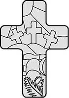 Cross with a Crucifixion Design Main Image
