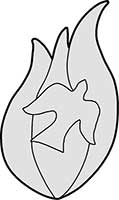 Pentecost Flame with Dove Main Image