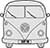 VW Camper Van Type 2 T1 Front