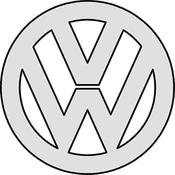 Как нарисовать значок volkswagen