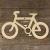 3mm Ply Road Sign Image Cycle Bike Ahead