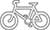 Road Sign Image Cycle Bike Ahead