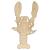Main Image White No Hole Image Lobster American Top View