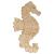 Main Image White No Hole Image Sea Horse