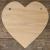 Image 2T Heart Plain Straight Sided Pointed