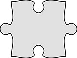 Standard Jigsaw Pieces - Center Main Image