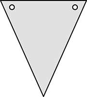 Standard Triangular Bunting Main Image
