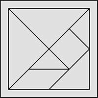 Tangram Set with a Box Around Main Image