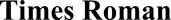 Font name image